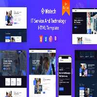 دانلود قالب اچ تی ام ال Wotech