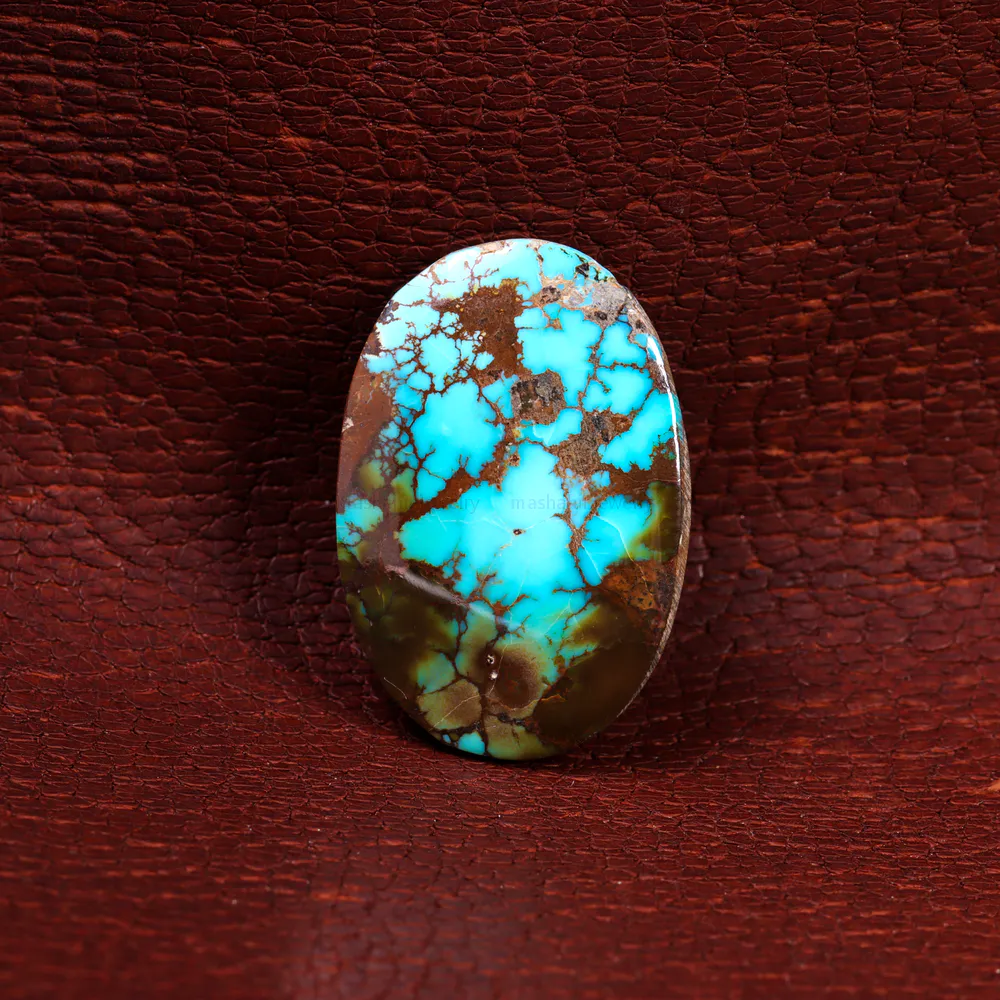 نگین فیروزه شجری کد 15238 - جواهری مشاهیر