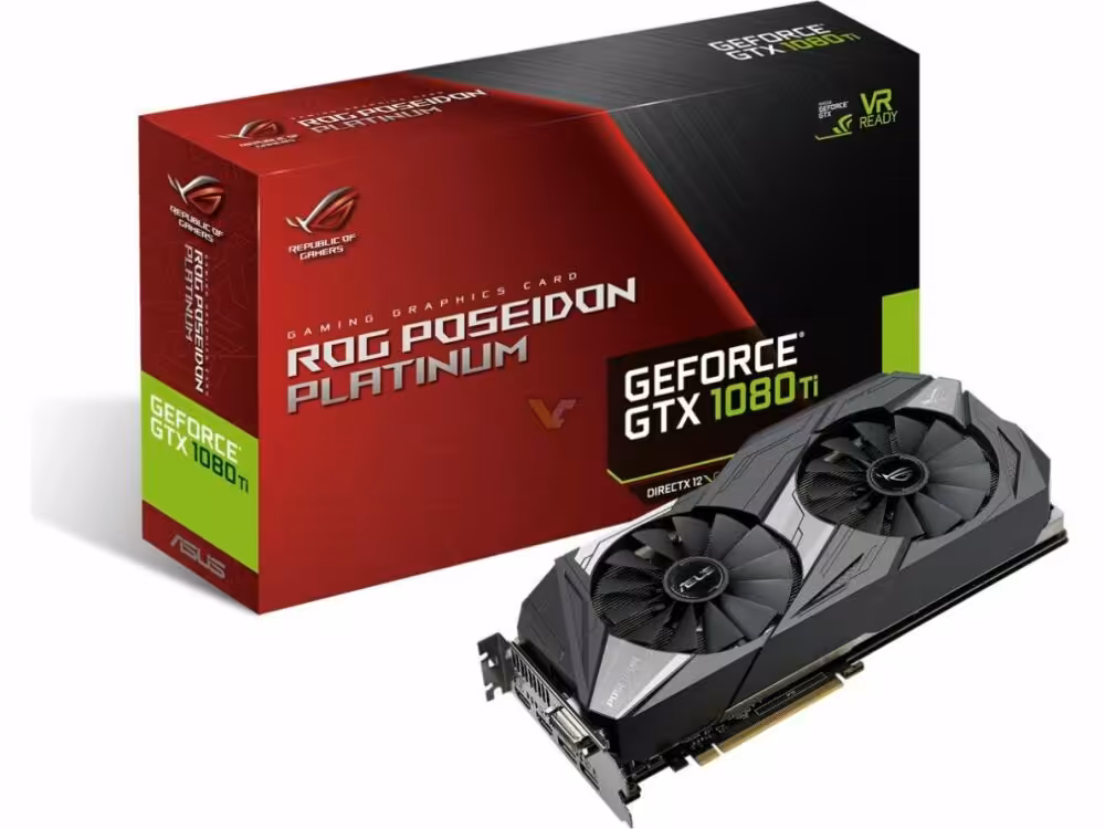 کارت گرافیک ایسوس ROG POSEIDON GTX1080TI-P11G-GAMING