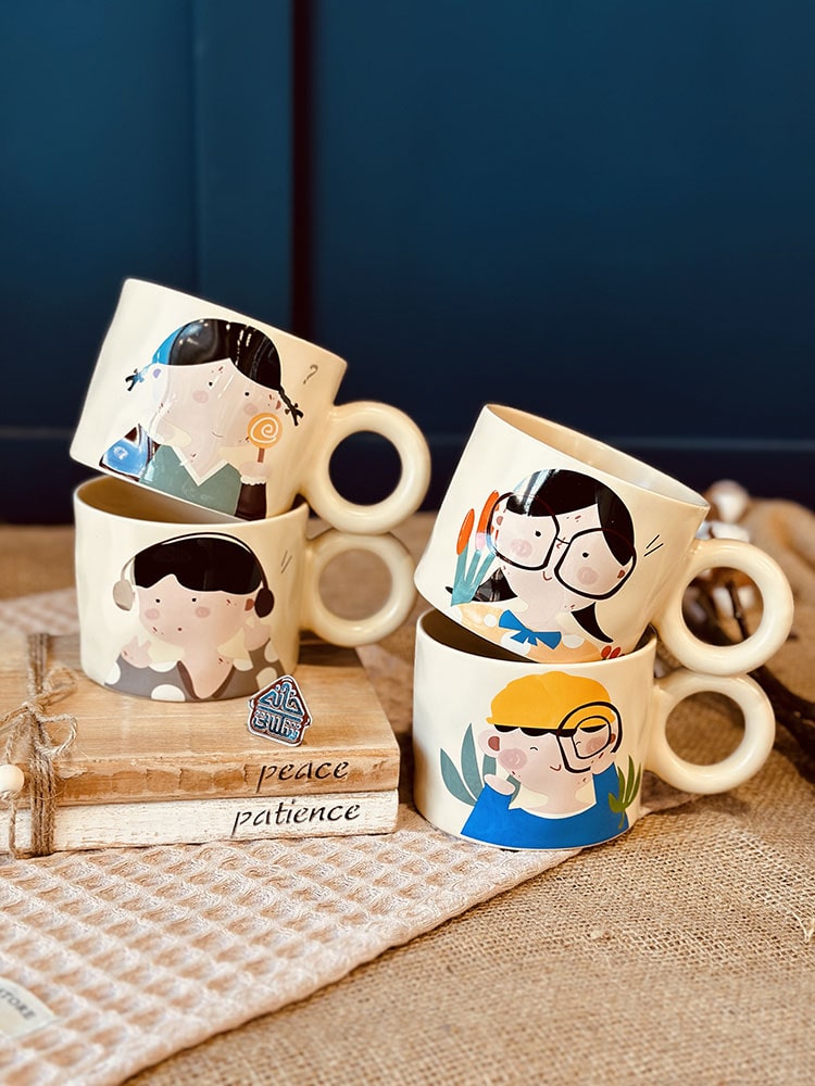 ماگ مینیمال کیوت دختر کد001368