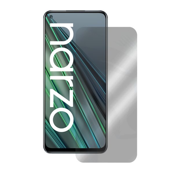 گلس ریلمی Narzo 30 5G مدل نانو هیدروژل آنتی بلو برند راک اسپیس کد S