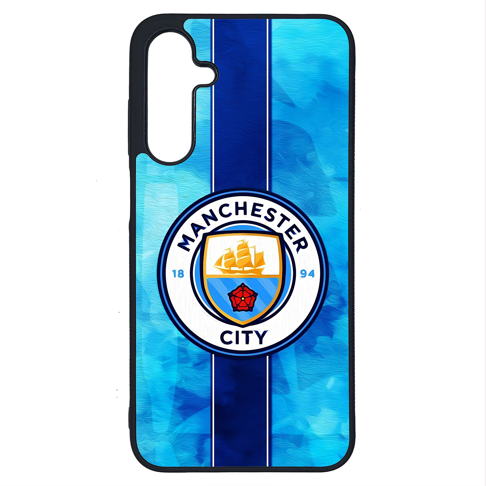 کاور طرح تیم منچستر سیتی Manchester City کد G-189 مناسب برای گوشی موبایل سامسونگ Galaxy A25 | دیجی قاب دونی