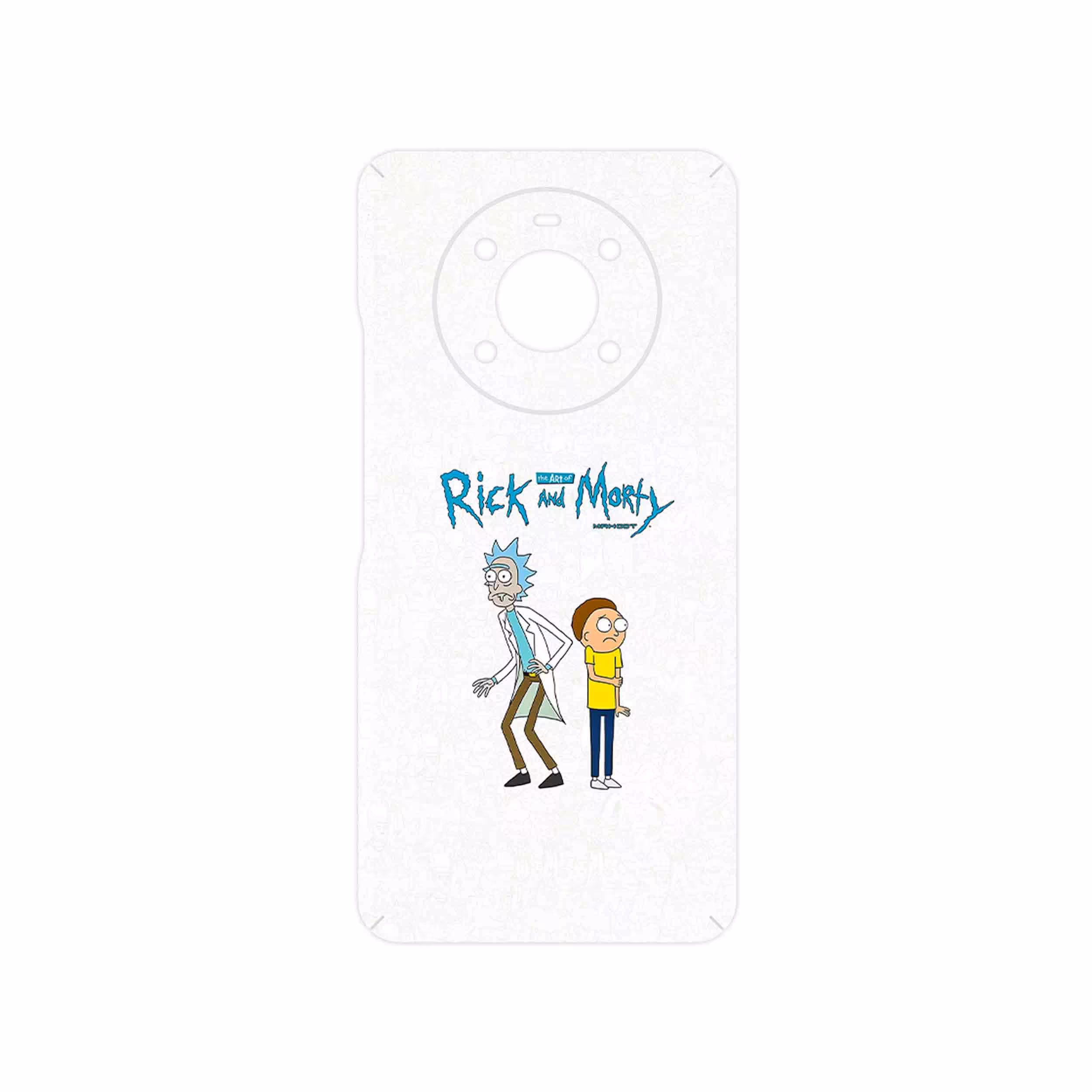 برچسب پوششی ماهوت مدل Rick and Morty مناسب برای گوشی موبایل آنر X9 4G