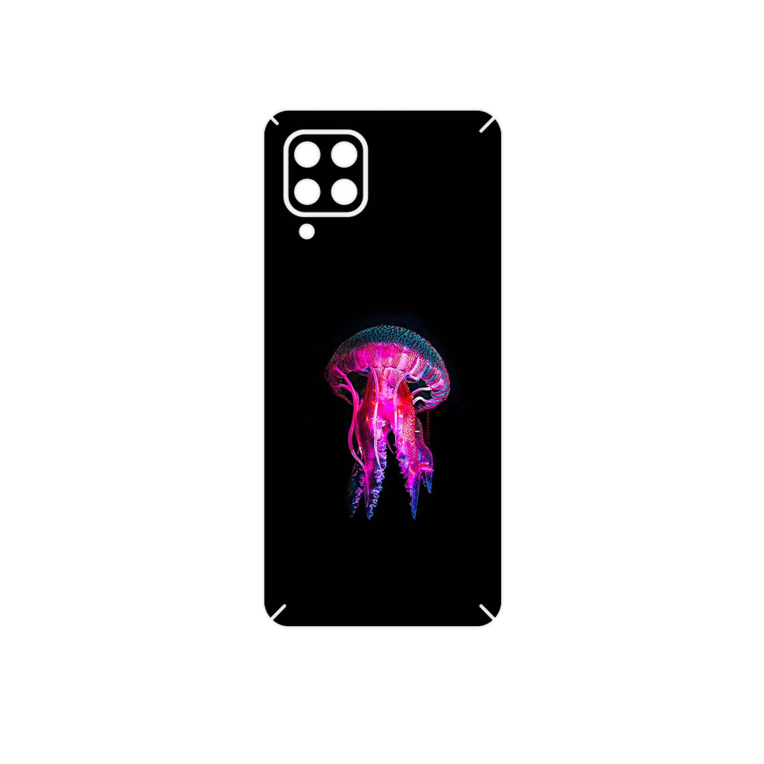 برچسب پوششی ماهوت مدل jellyfish مناسب برای گوشی موبایل سامسونگ Galaxy M32