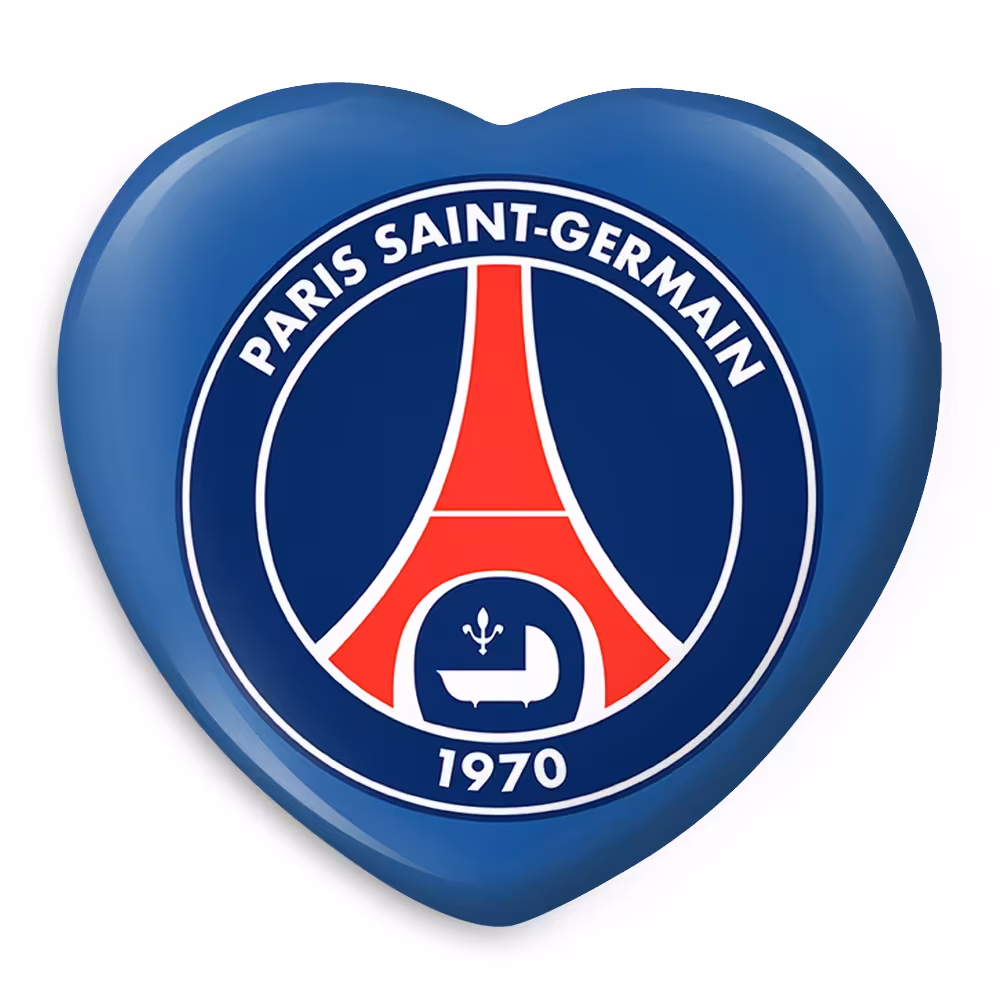 پیکسل خندالو طرح باشگاه پاری سن ژرمن مدل قلبی کد 2051
