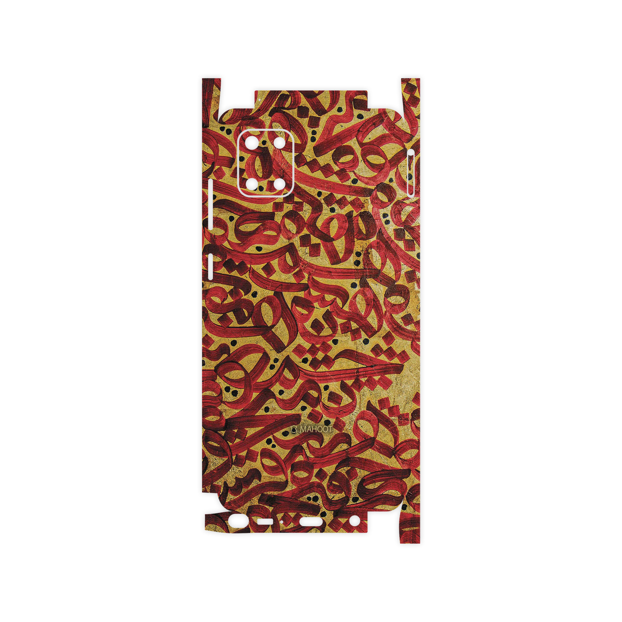 برچسب پوششی ماهوت مدل Nastaliq-6-FullSkin مناسب برای گوشی موبایل سامسونگ Galaxy Note10 Lite