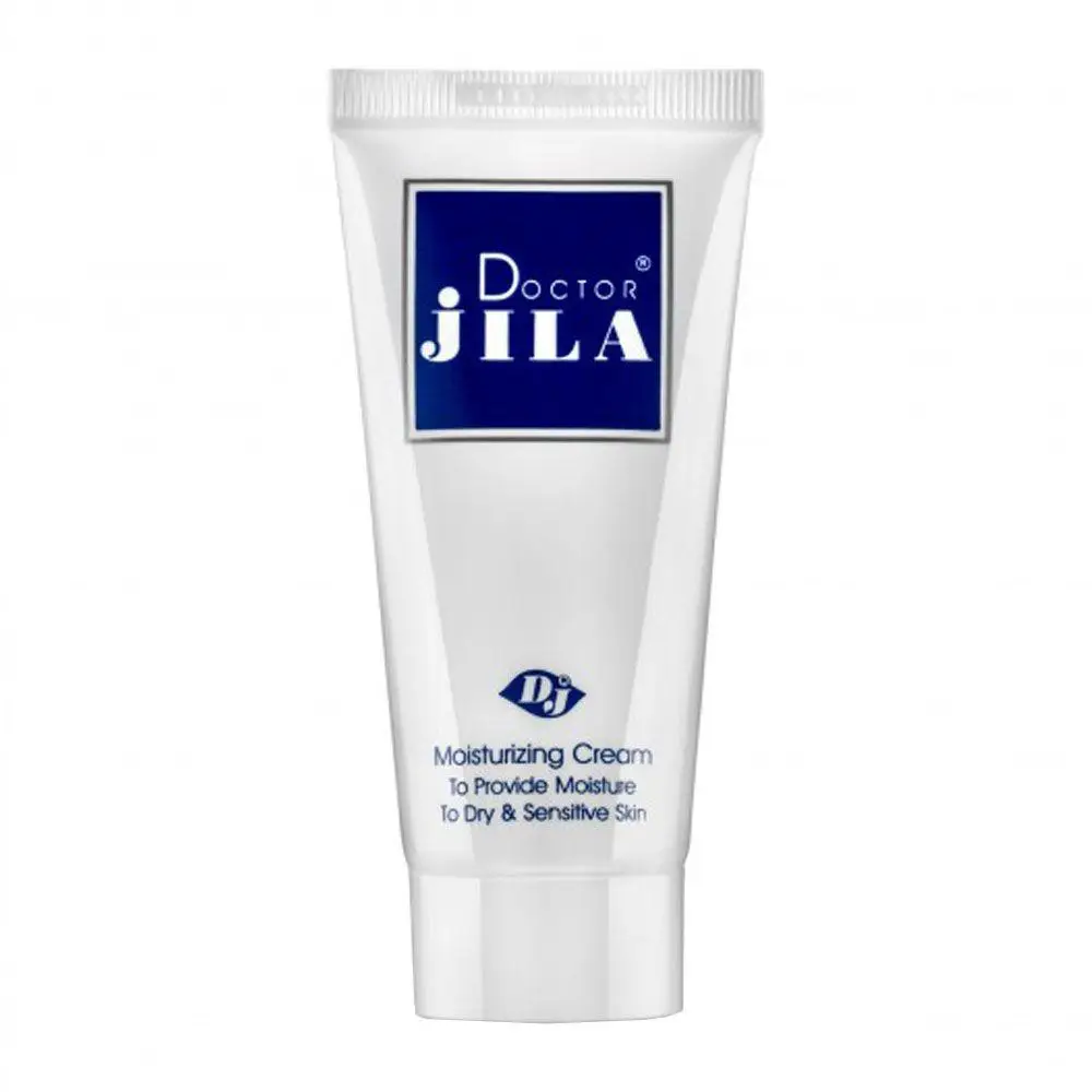 کرم مرطوب کننده کلاژن پوست خشک و حساس دکتر ژیلا 50 میلی لیتری