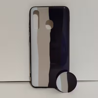 کاور کد 7012 مناسب برای گوشی موبایل سامسونگ Galaxy A20 به همراه پایه نگهدارنده