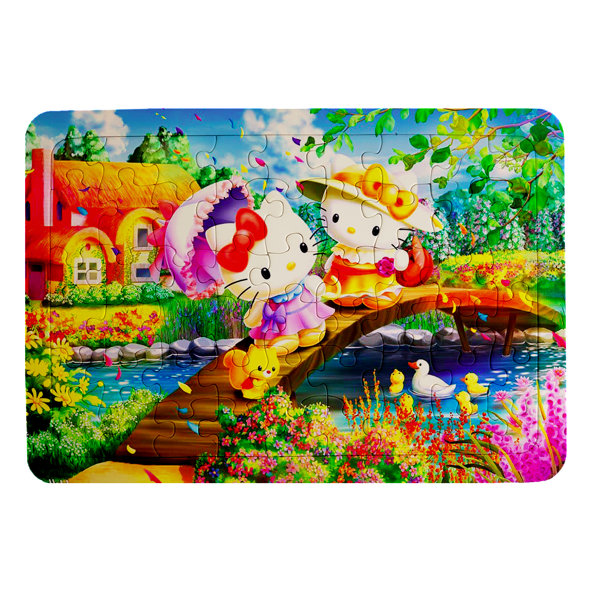 پازل 54 تکه مدل کیتی کد K44