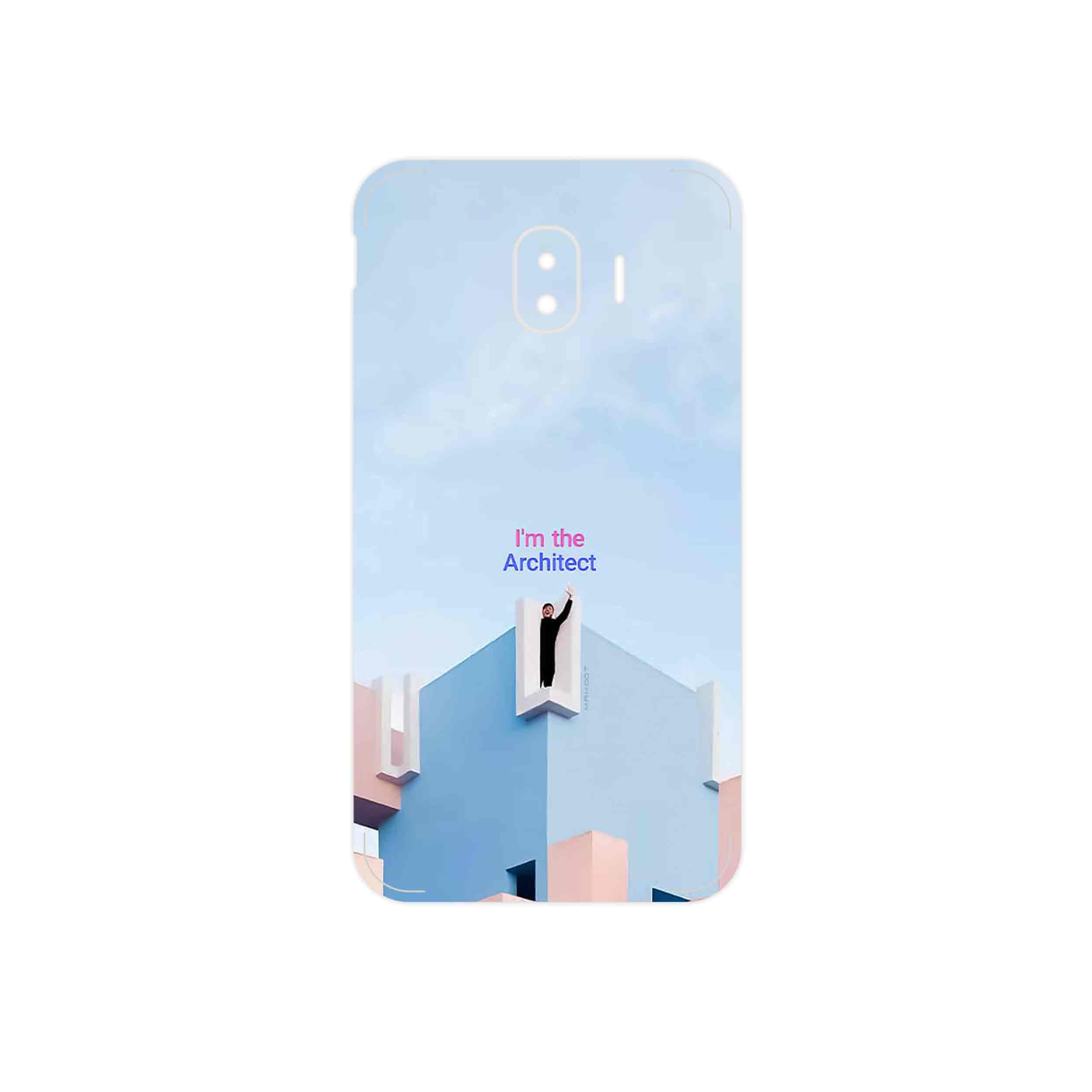 برچسب پوششی ماهوت مدل Architecture مناسب برای گوشی موبایل سامسونگ Galaxy J2 Pro 2018