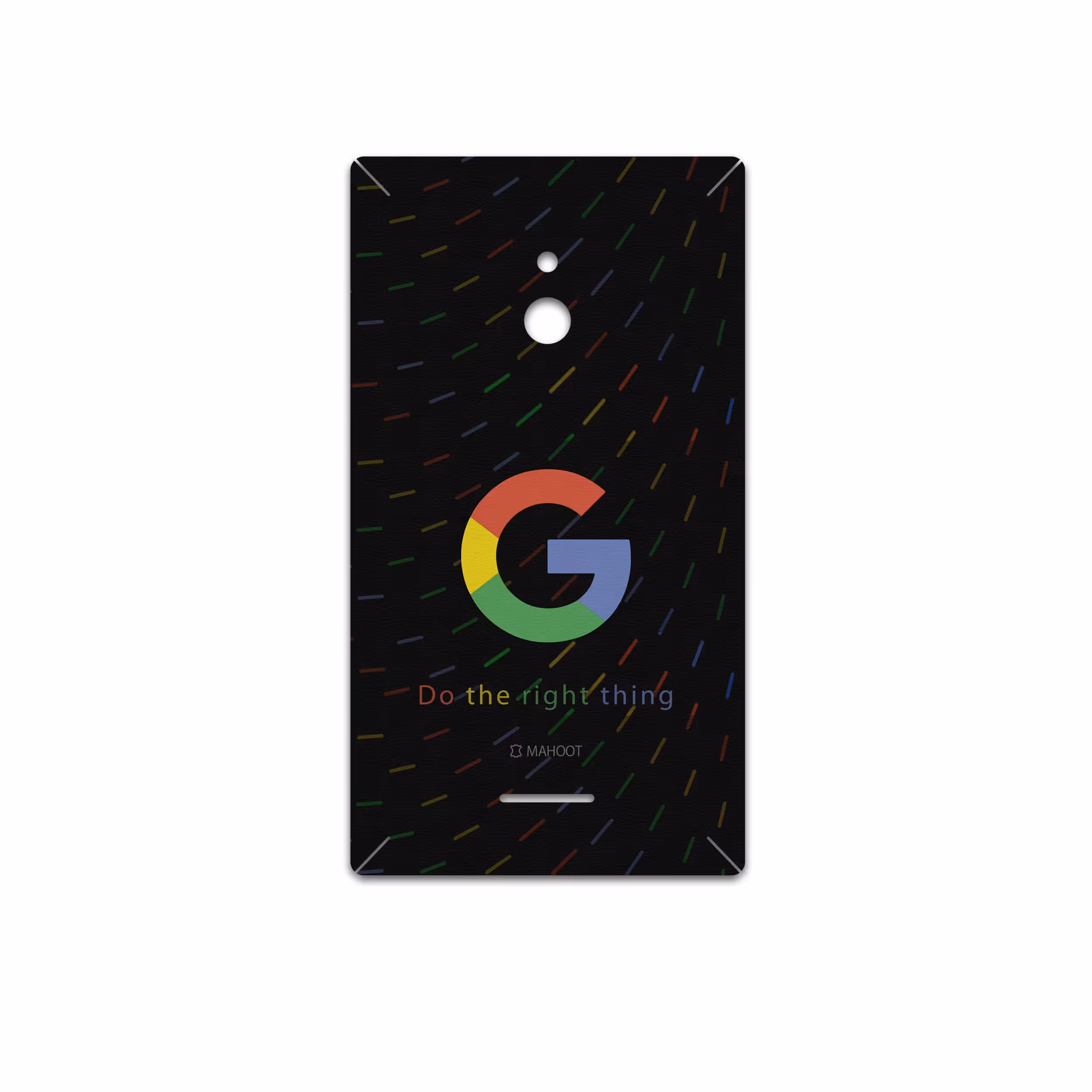 برچسب پوششی ماهوت مدل Ggl مناسب برای گوشی موبایل نوکیا XL