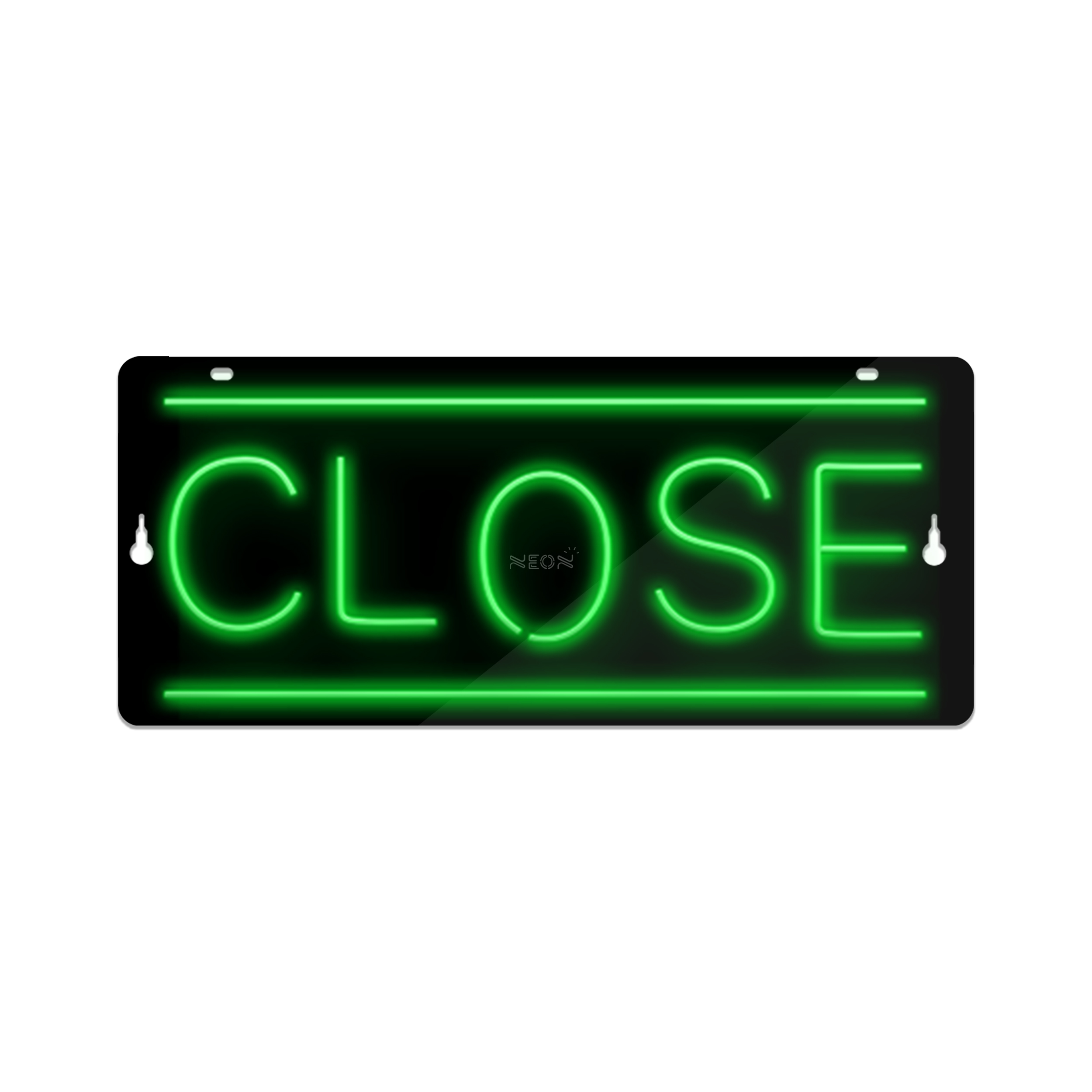 چراغ دیواری نئون دیزاین طرح Close-BL_GR