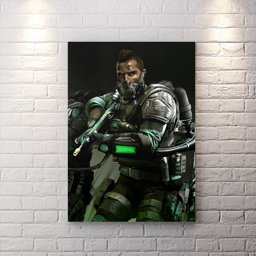 تابلو شاسی گیمینگ طرح بازی کالاف دیوتی WAs-1438