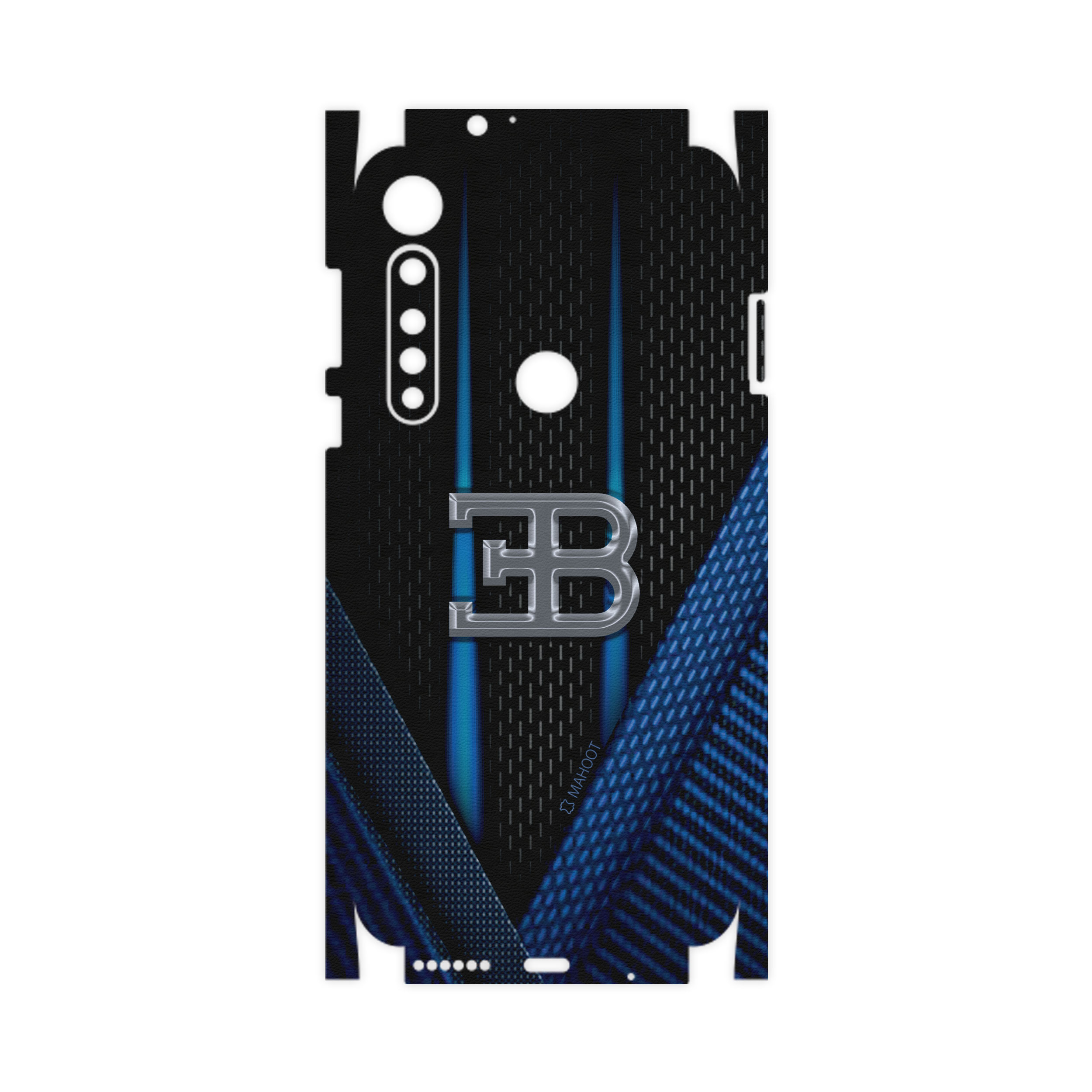 برچسب پوششی ماهوت مدل BUGATTI-FullSkin مناسب برای گوشی موبایل موتورولا One Vision Plus