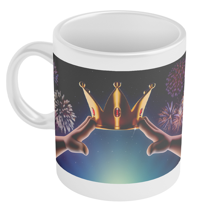 ماگ مدل فانتزی طرح تاج