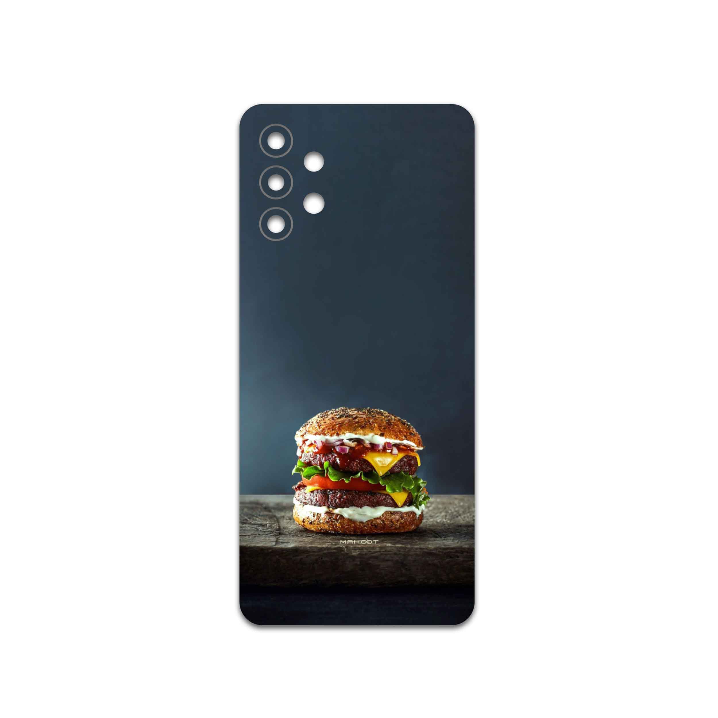 برچسب پوششی ماهوت مدل Hamburger مناسب برای گوشی موبایل سامسونگ Galaxy M32 5G