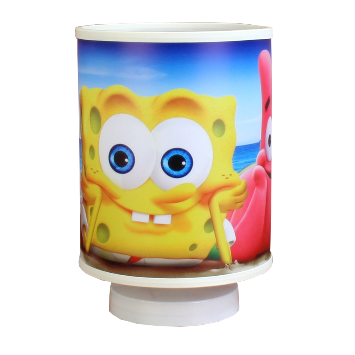 آباژور رومیزی کودک مدل باب اسفنجی