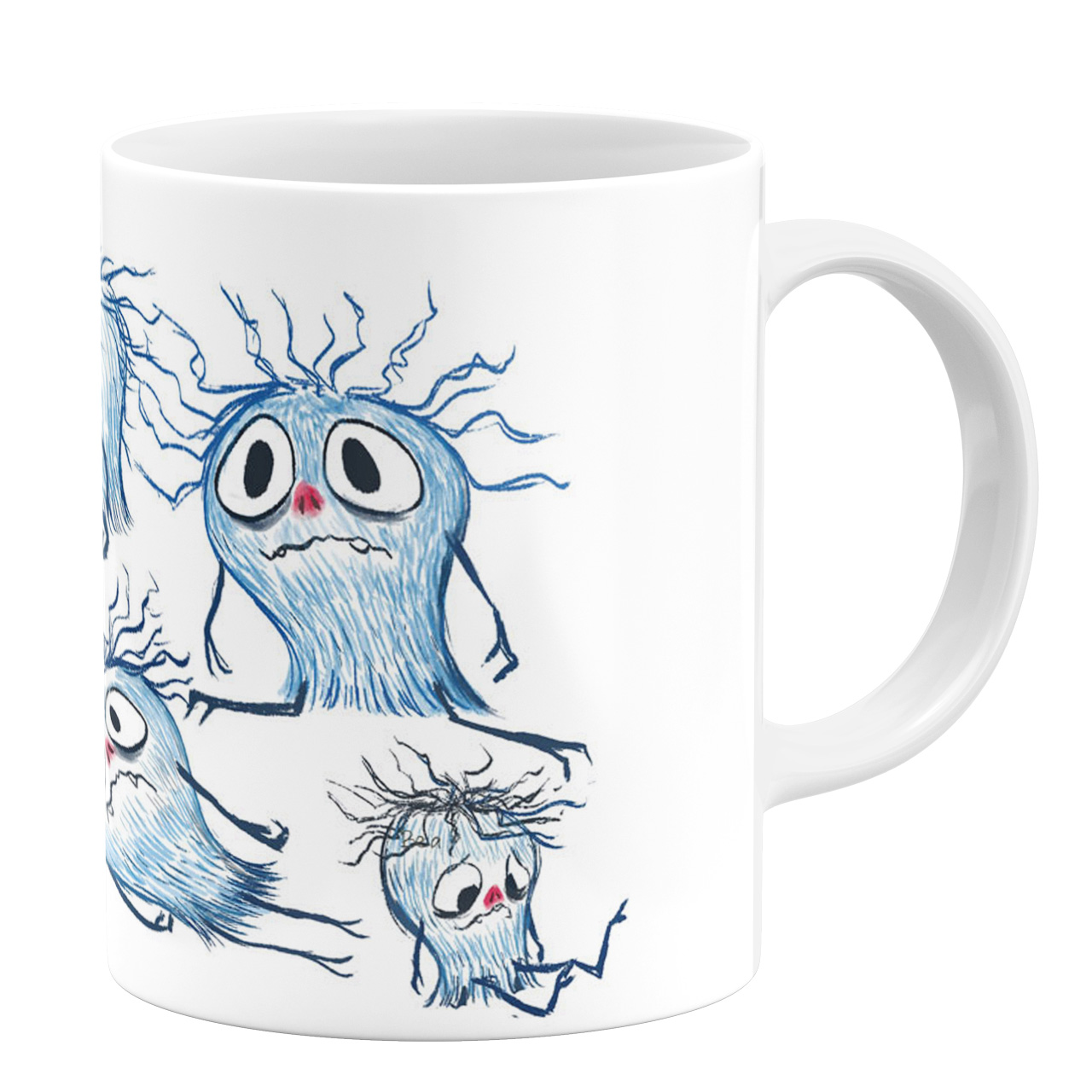 ماگ طرح نقاشی کد 10533