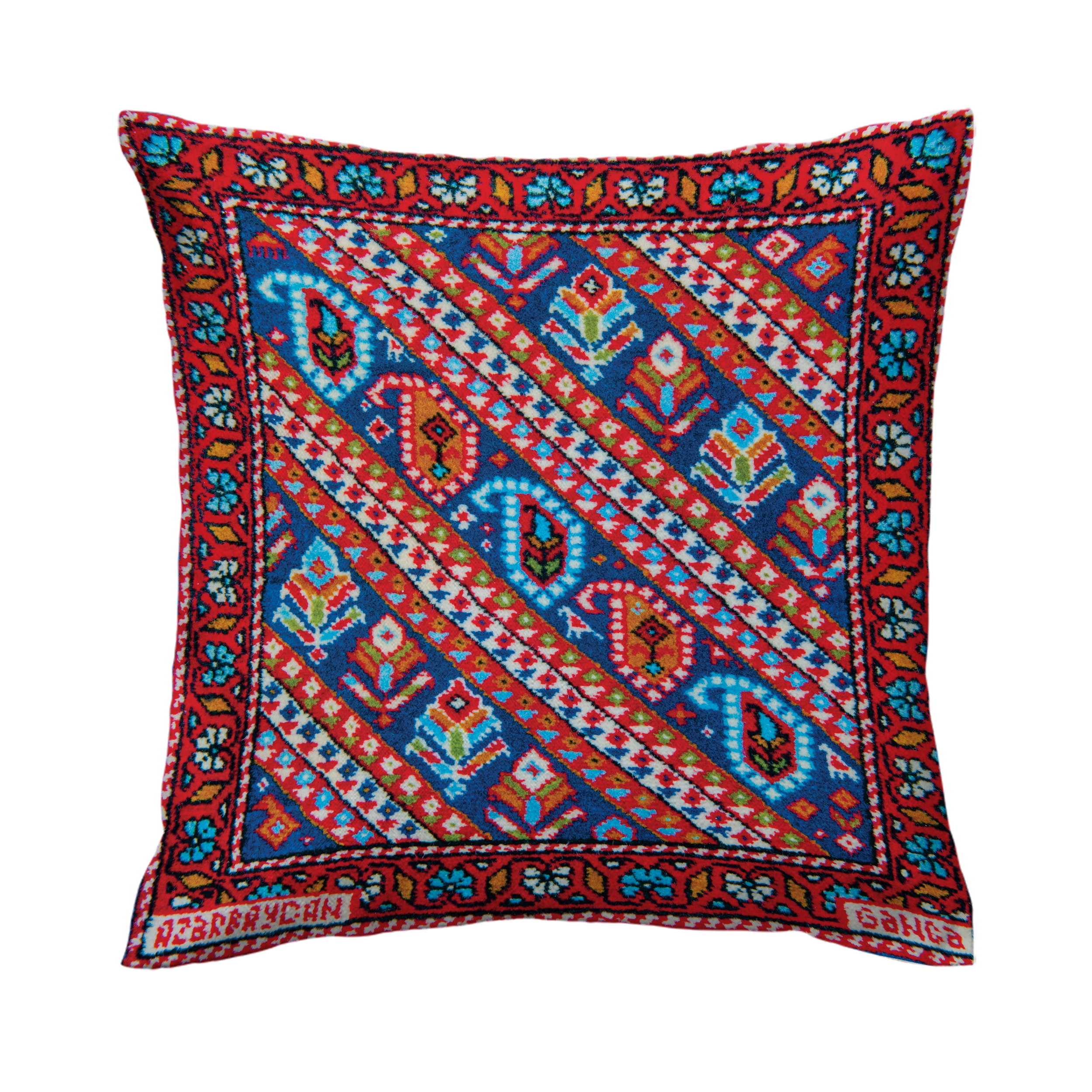 کاور کوسن طرح فرش آذربایجان کد 345