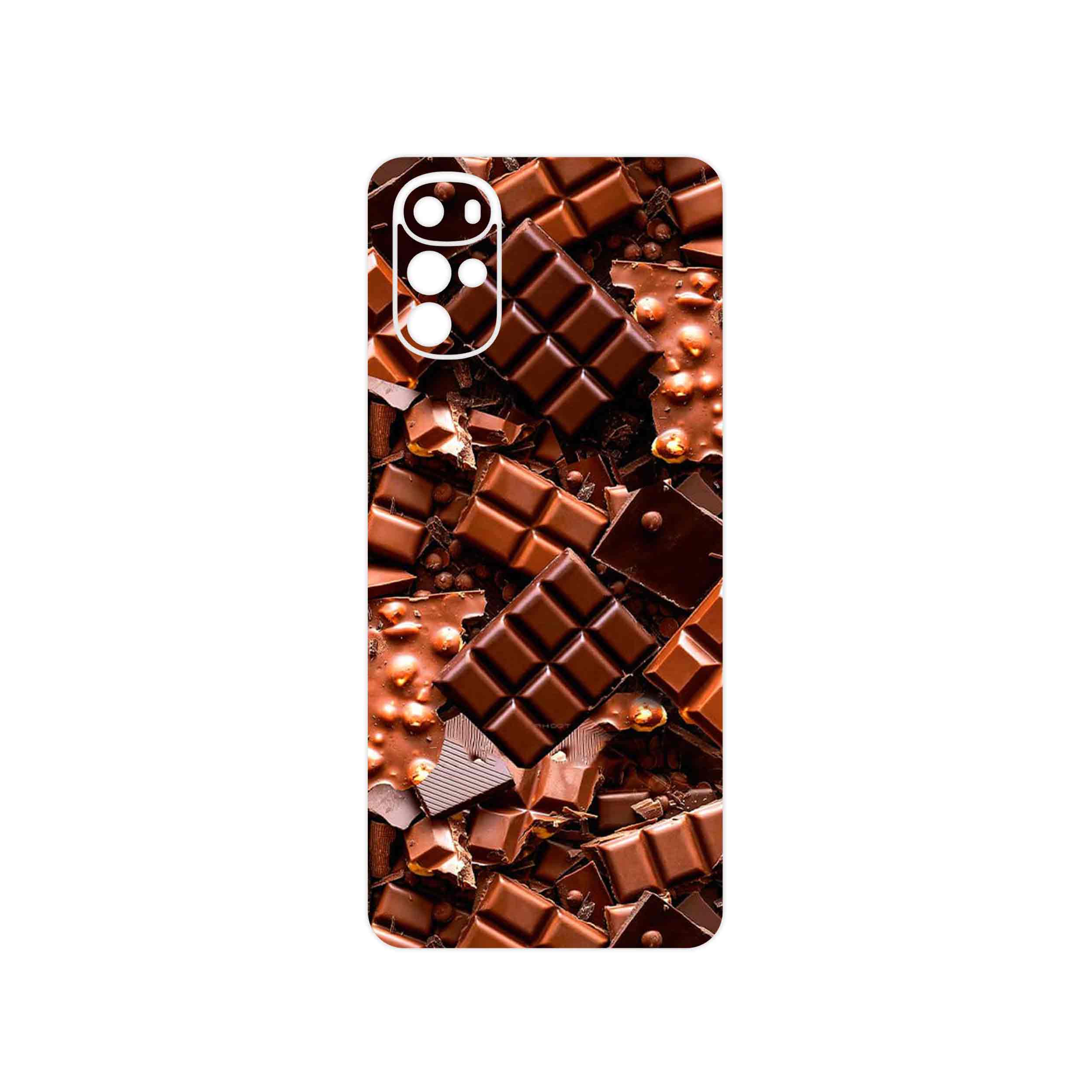 برچسب پوششی ماهوت مدل Chocolate مناسب برای گوشی موبایل موتورولا Moto G22