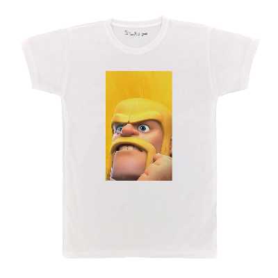 تی شرت بچگانه پرمانه طرح clash کد pmt.880