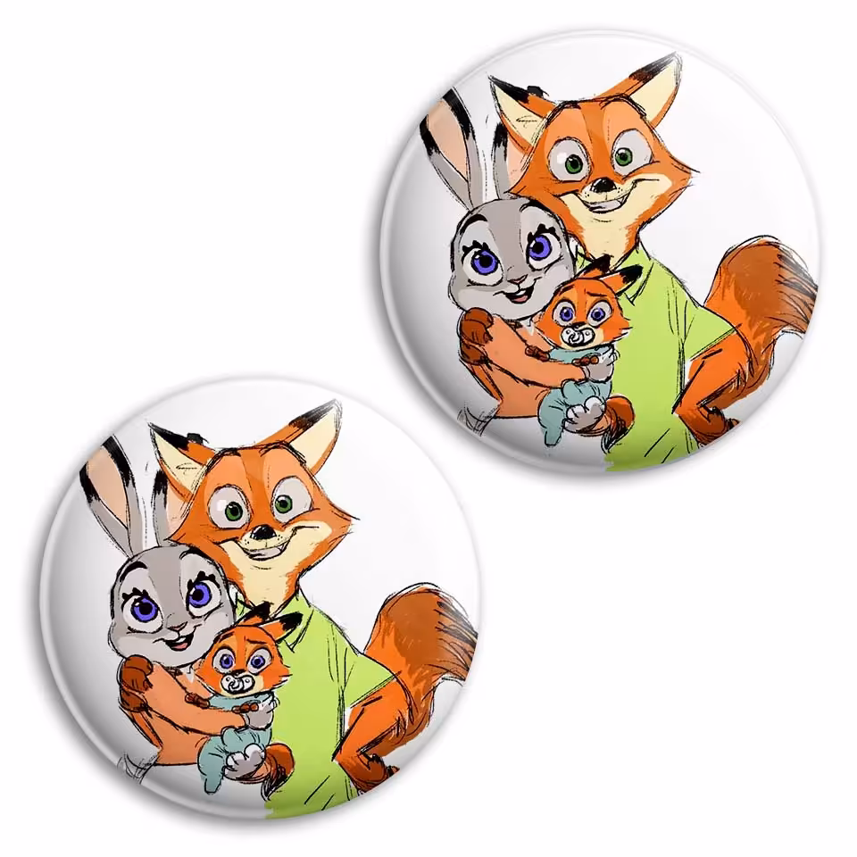  پیکسل پرمانه طرح زوتوپیا کد pm2n.14854 مجموعه 2 عددی