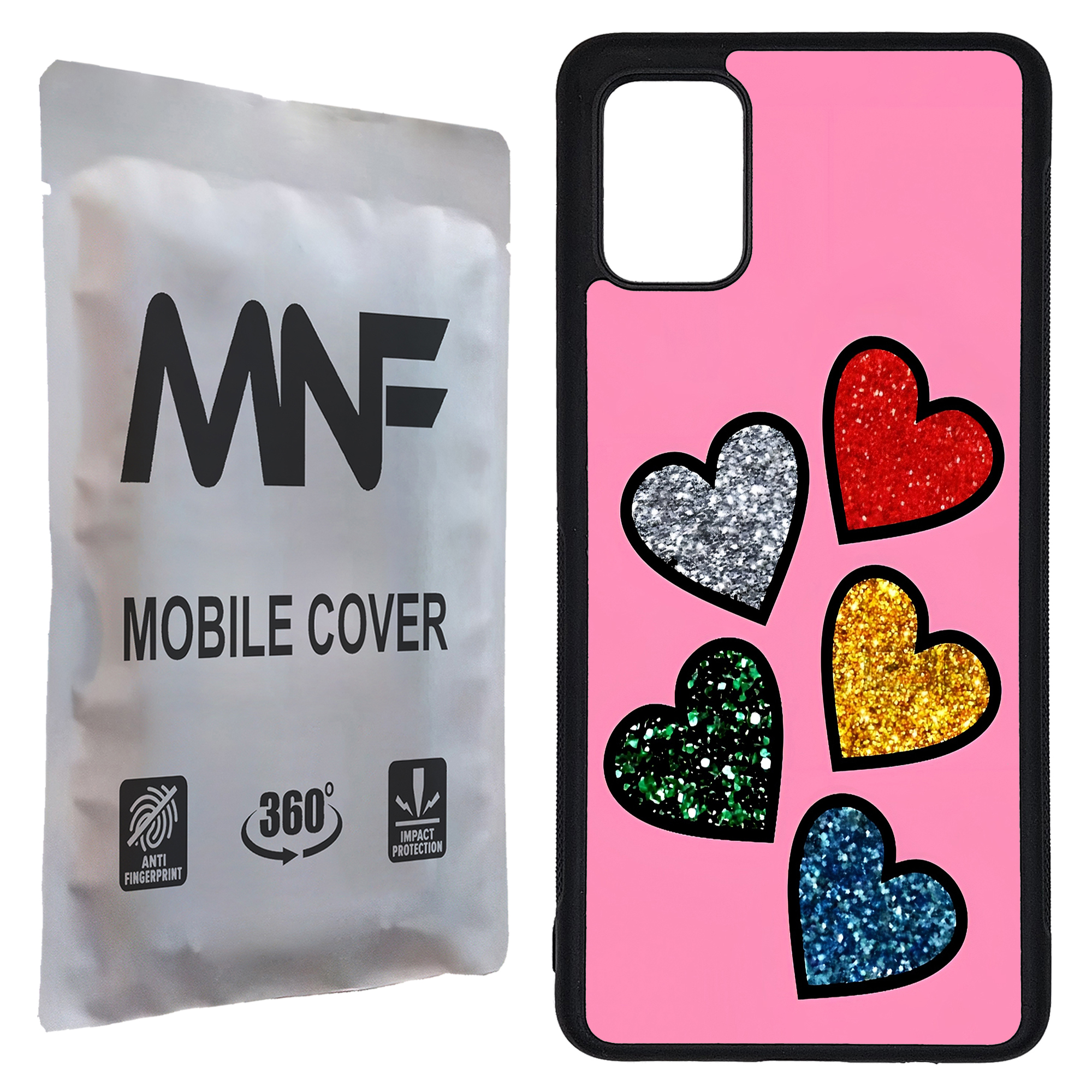 کاور ام ان اف طرح قلبی فانتزی کد P-040 مناسب برای گوشی موبایل سامسونگ Galaxy A51