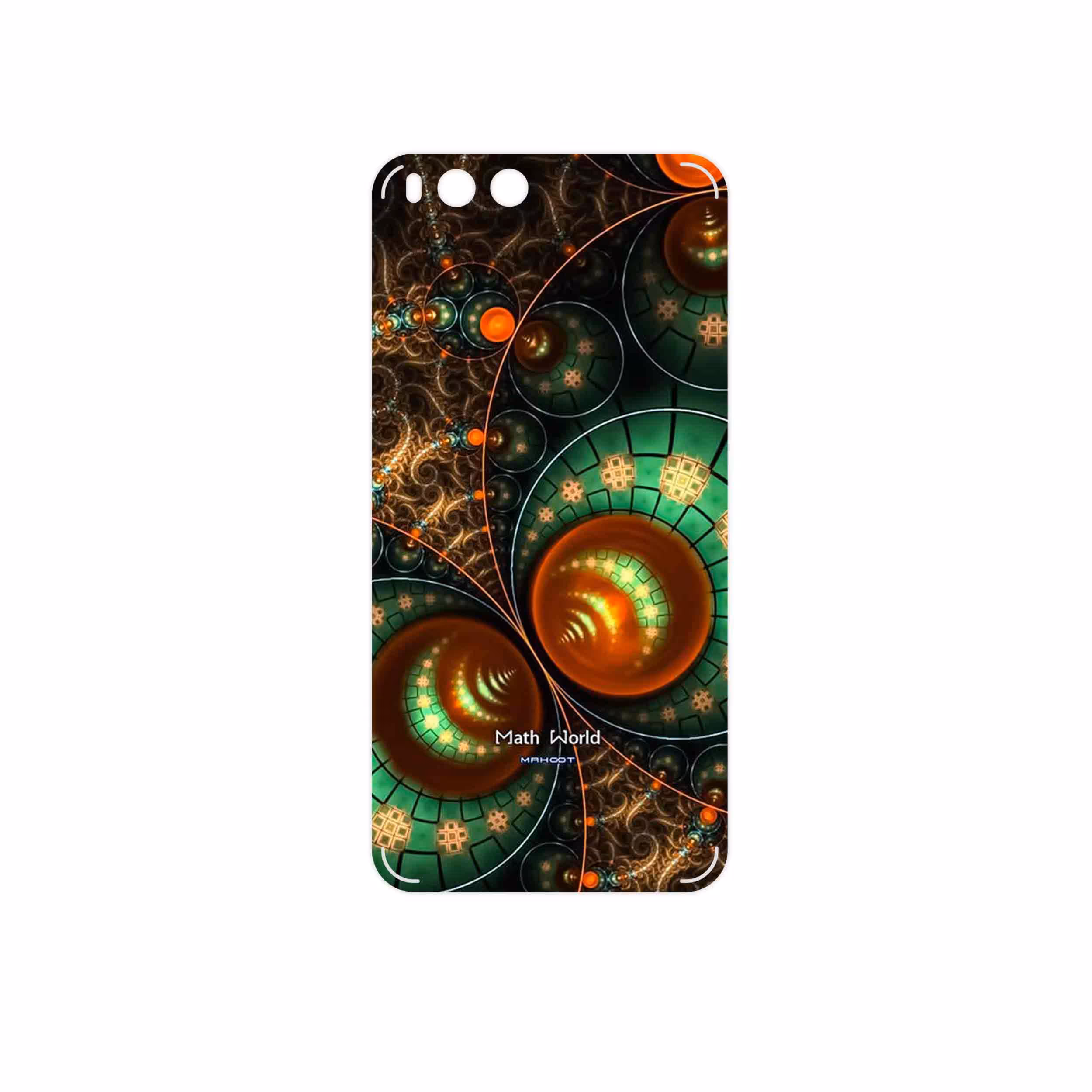 برچسب پوششی ماهوت مدل Mathematical Geometric Shape 3 مناسب برای گوشی موبایل شیائومی Mi 6