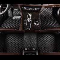 کفپوش چرمی سه بعدی بنز E240(دوخت مشکی)