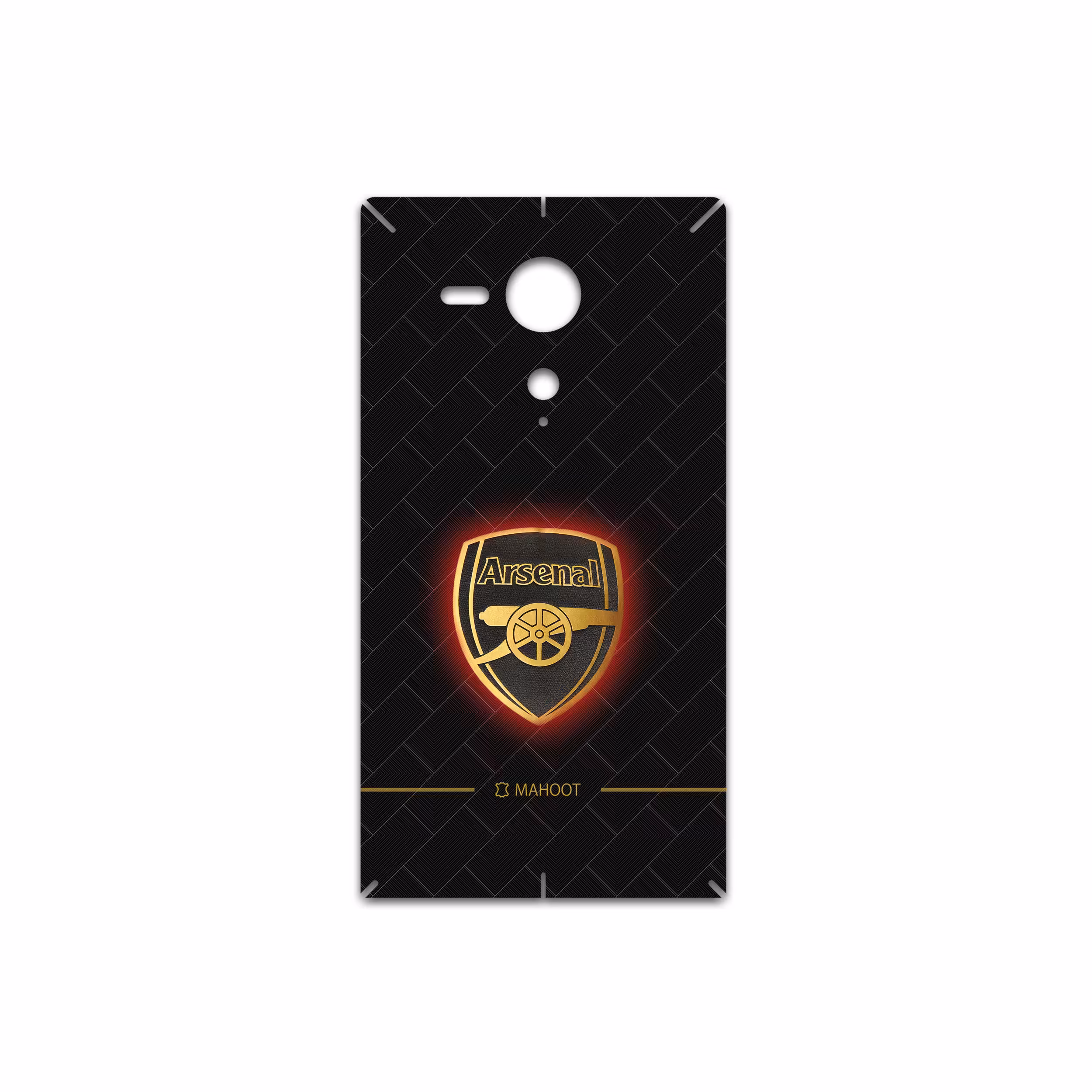 برچسب پوششی ماهوت مدل Arsenal-FC مناسب برای گوشی موبایل سونی Xperia SP