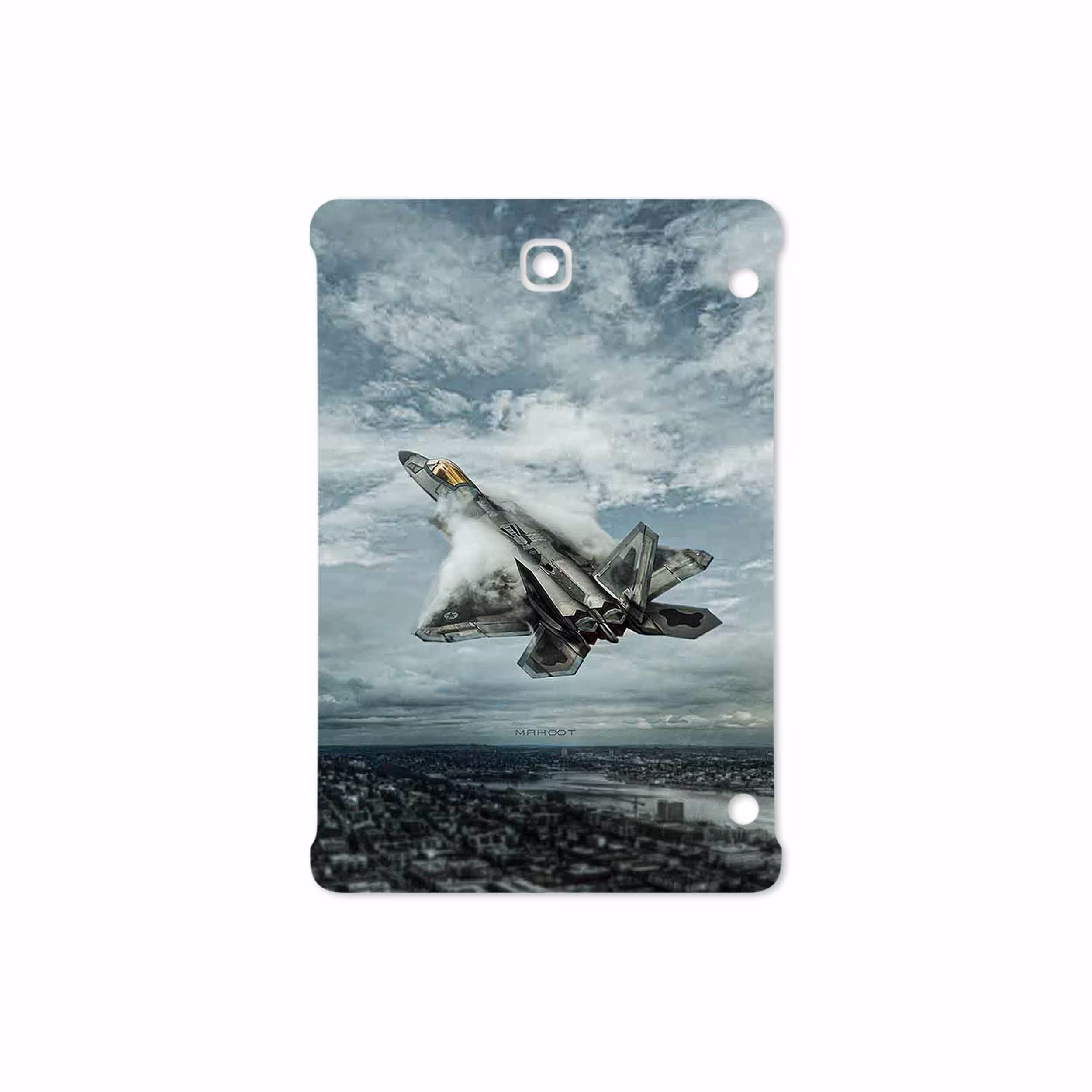 برچسب پوششی ماهوت مدل F-22 Raptor مناسب برای تبلت سامسونگ Galaxy Tab S2 8.0 2015 T715