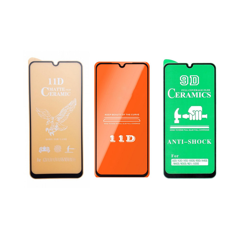 محافظ صفحه نمایش مدل 012 مناسب برای گوشی موبایل سامسونگ Galaxy a20/a30 بسته سه عددی | کالا برتری