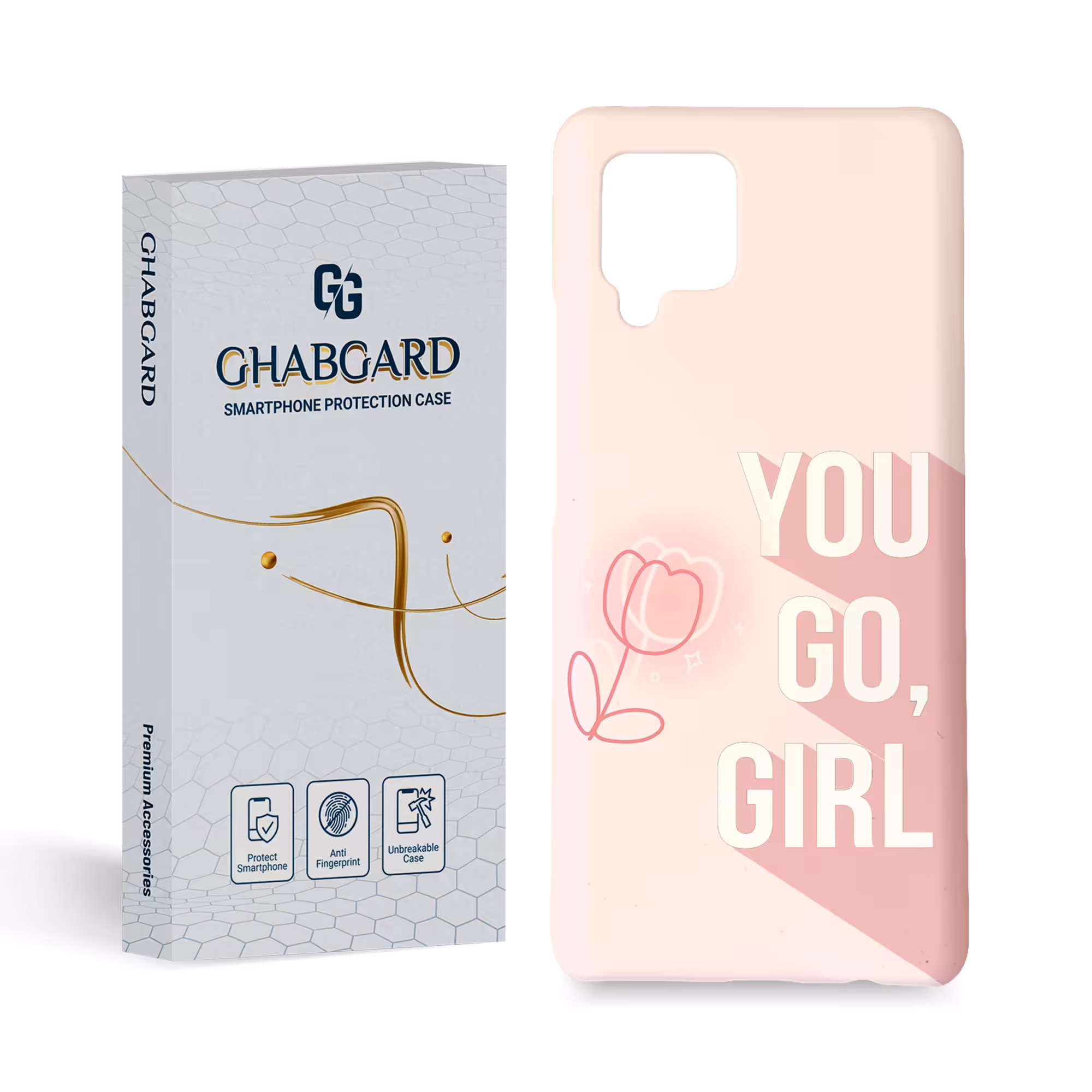 کاور قاب گارد مدل دخترانه مناسب برای گوشی موبایل سامسونگ galaxy a42 