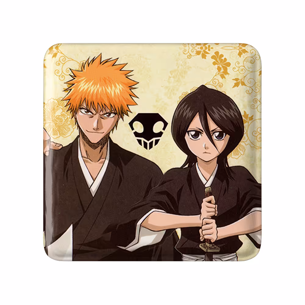 پیکسل خندالو مدل روکیا و ایچیگو انیمه بلیچ Bleach کد 12025