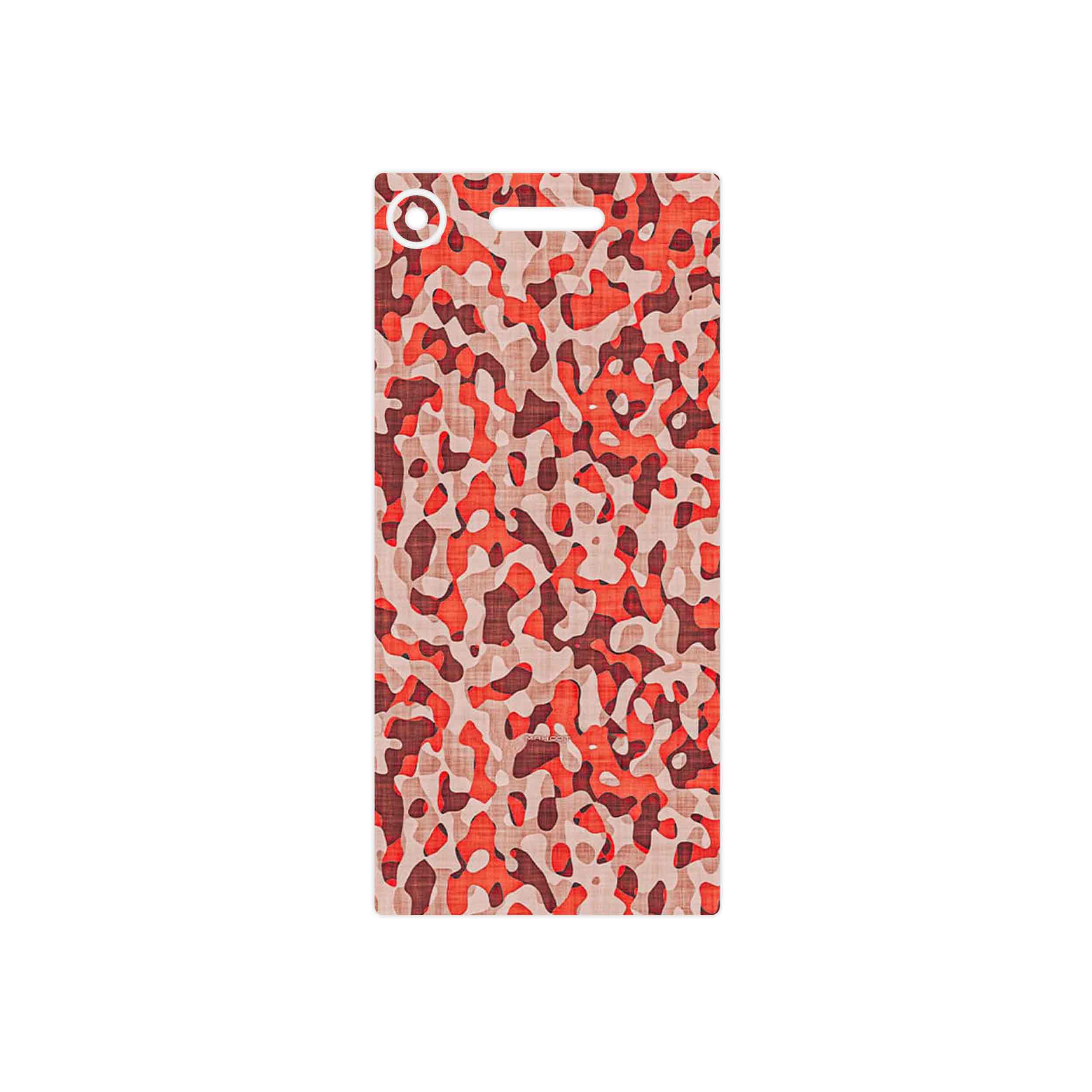 برچسب پوششی ماهوت مدل Red Infantry Army مناسب برای گوشی موبایل سونی Xperia XZ1