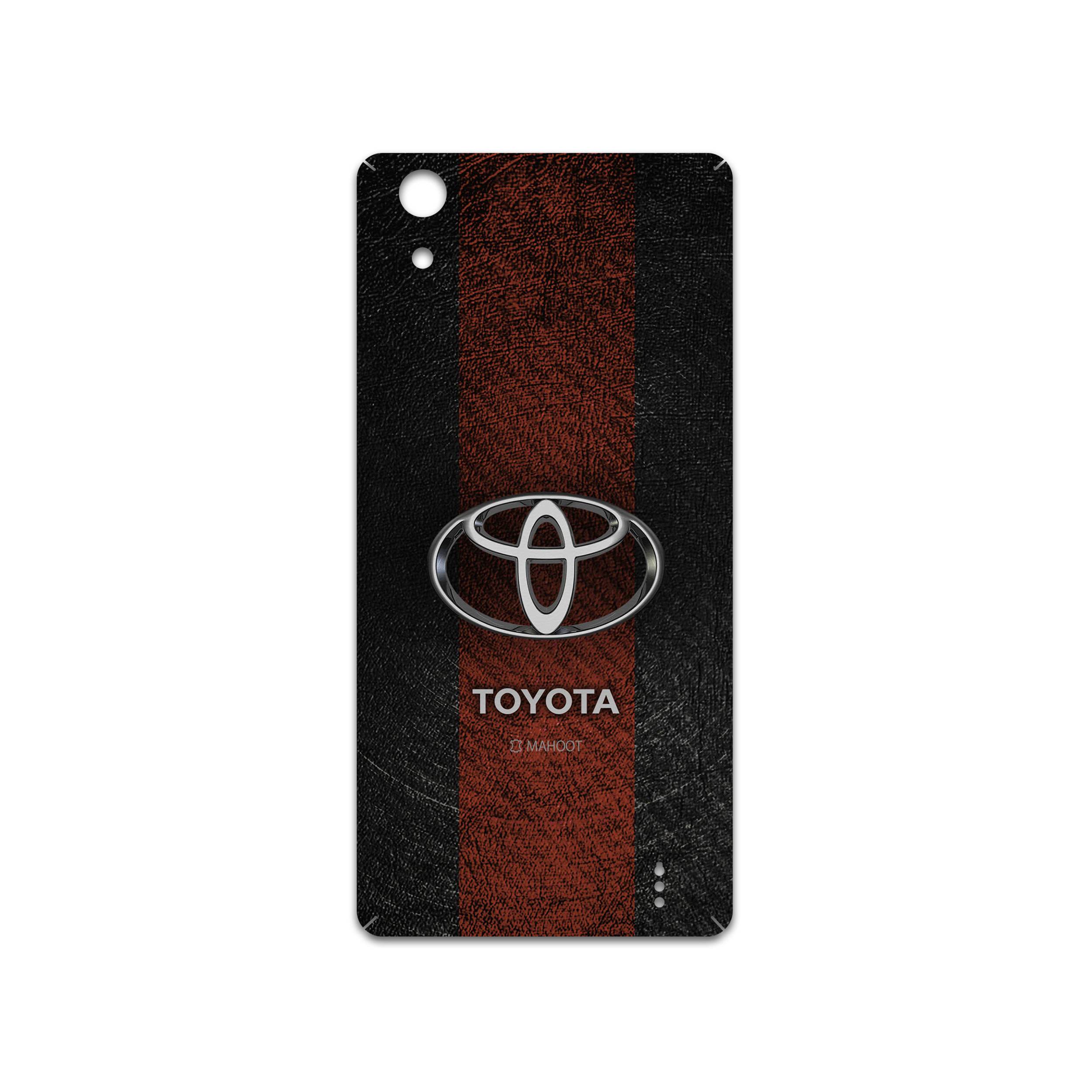 برچسب پوششی ماهوت مدل TOYOTA مناسب برای گوشی موبایل جی ال ایکس Maad