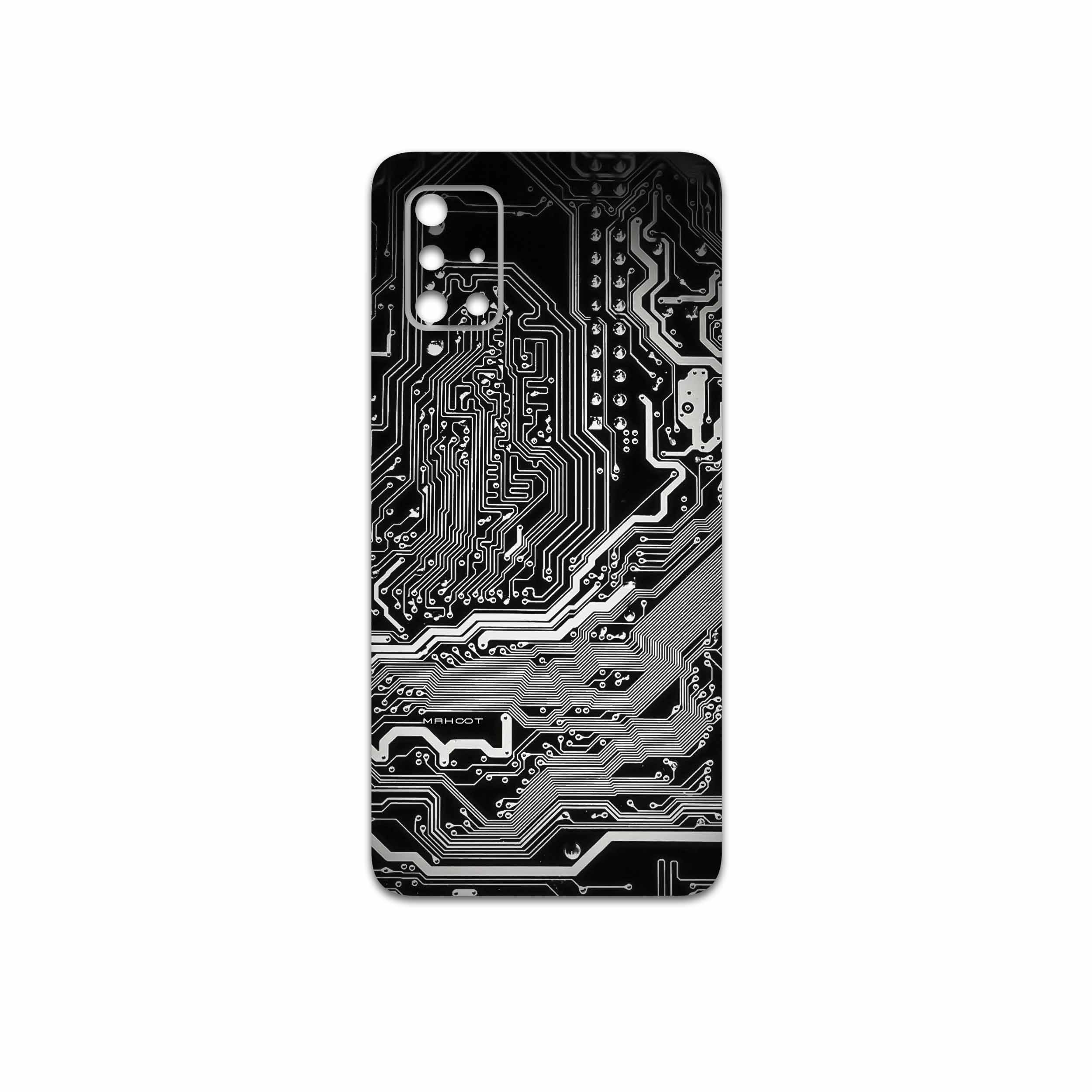 برچسب پوششی ماهوت مدل Black Printed Circuit Board مناسب برای گوشی موبایل سامسونگ Galaxy A71 5G
