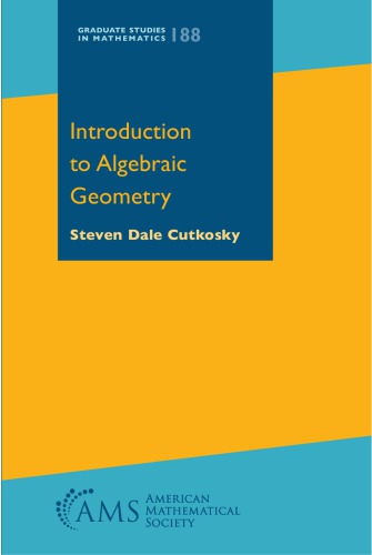 خرید و دانلود نسخه کامل کتاب Introduction to Algebraic Geometry