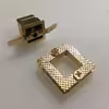 قفل پیچی کیف مدل Lock-Square-Gd