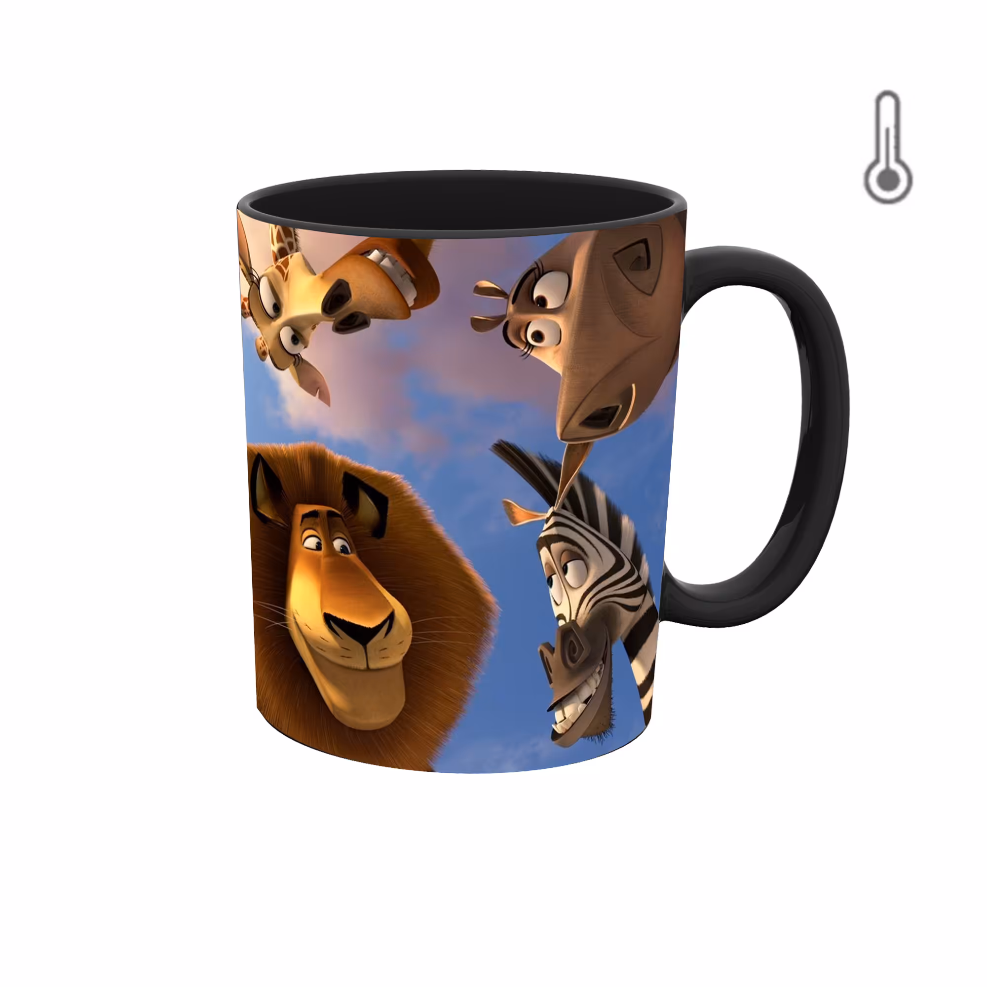 ماگ حرارتی طرح ماداگاسکار Madagascar 