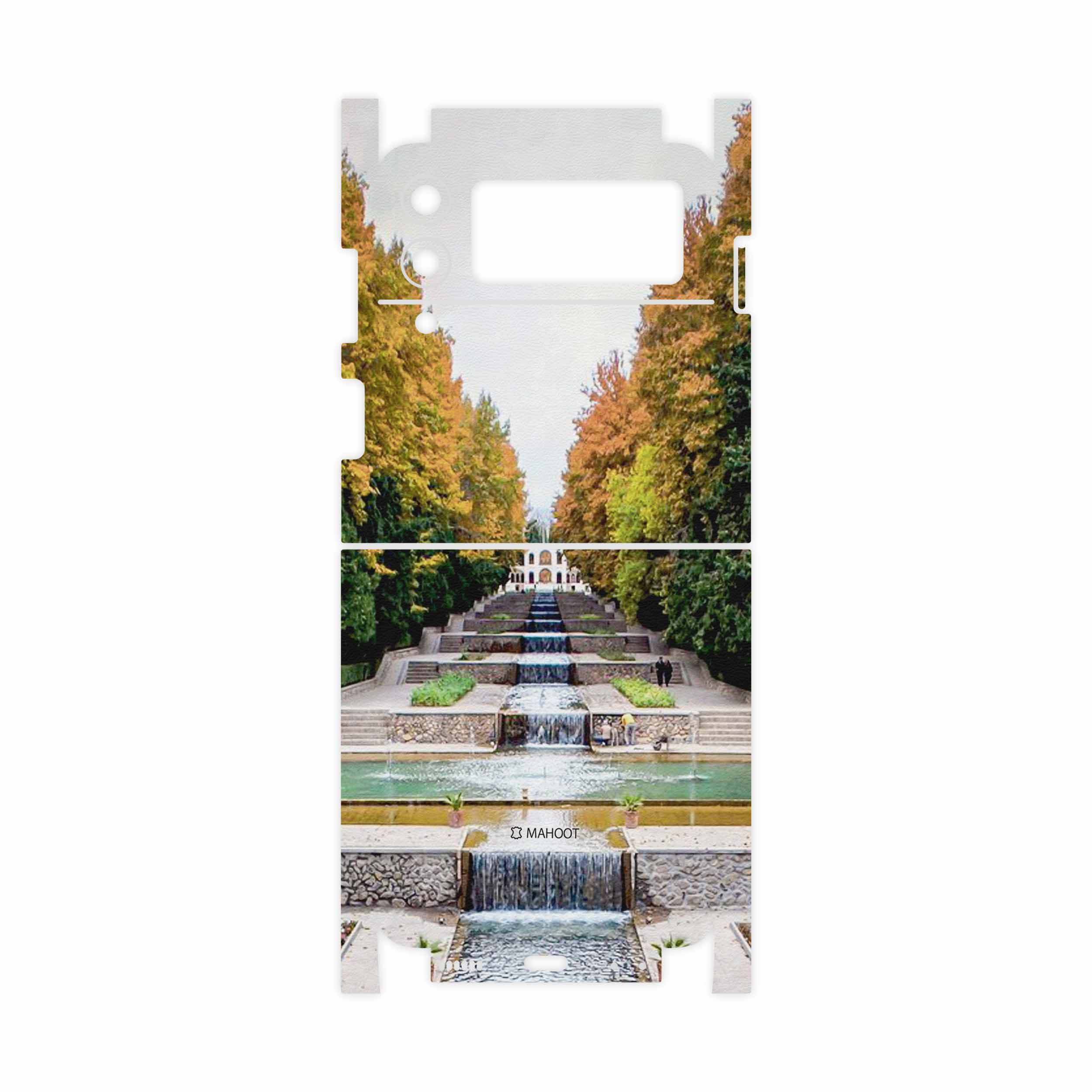 برچسب پوششی ماهوت مدل SHAHZADEH-Garden-FullSkin مناسب برای گوشی موبایل سامسونگ Galaxy Z Flip3 5G