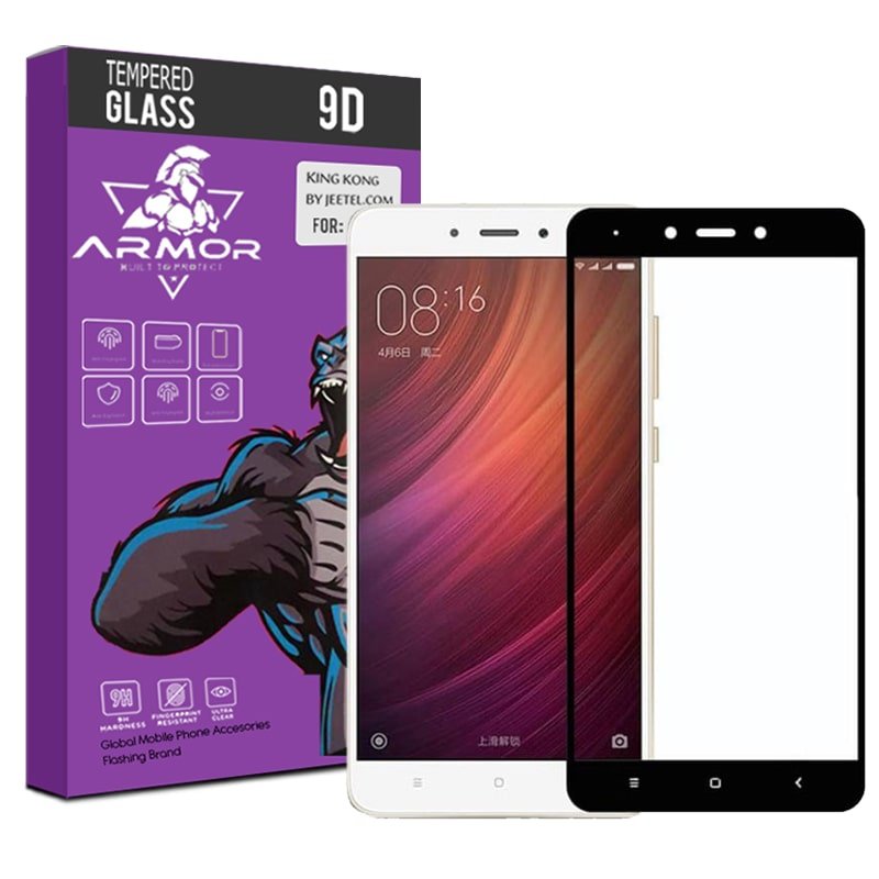 گلس تمام صفحه مناسب برای گوشی Xiaomi Redmi Note 4X