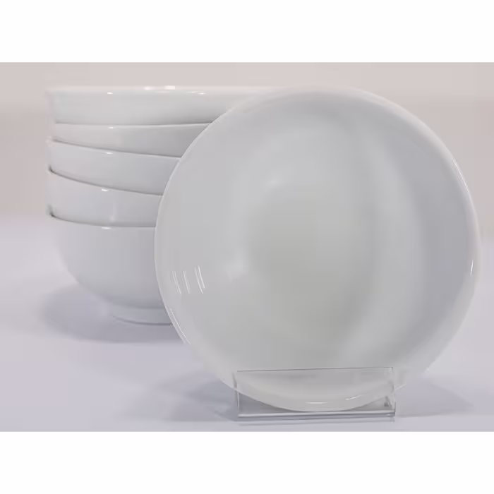 کاسه شرکت صنایع چینی تقدیس  مدل کلاسیک ساده بسته 6 عددی