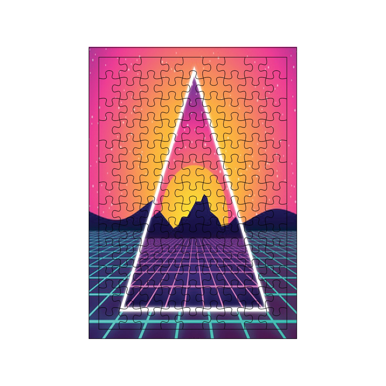 پازل 117 تکه مدل غروب کد 686