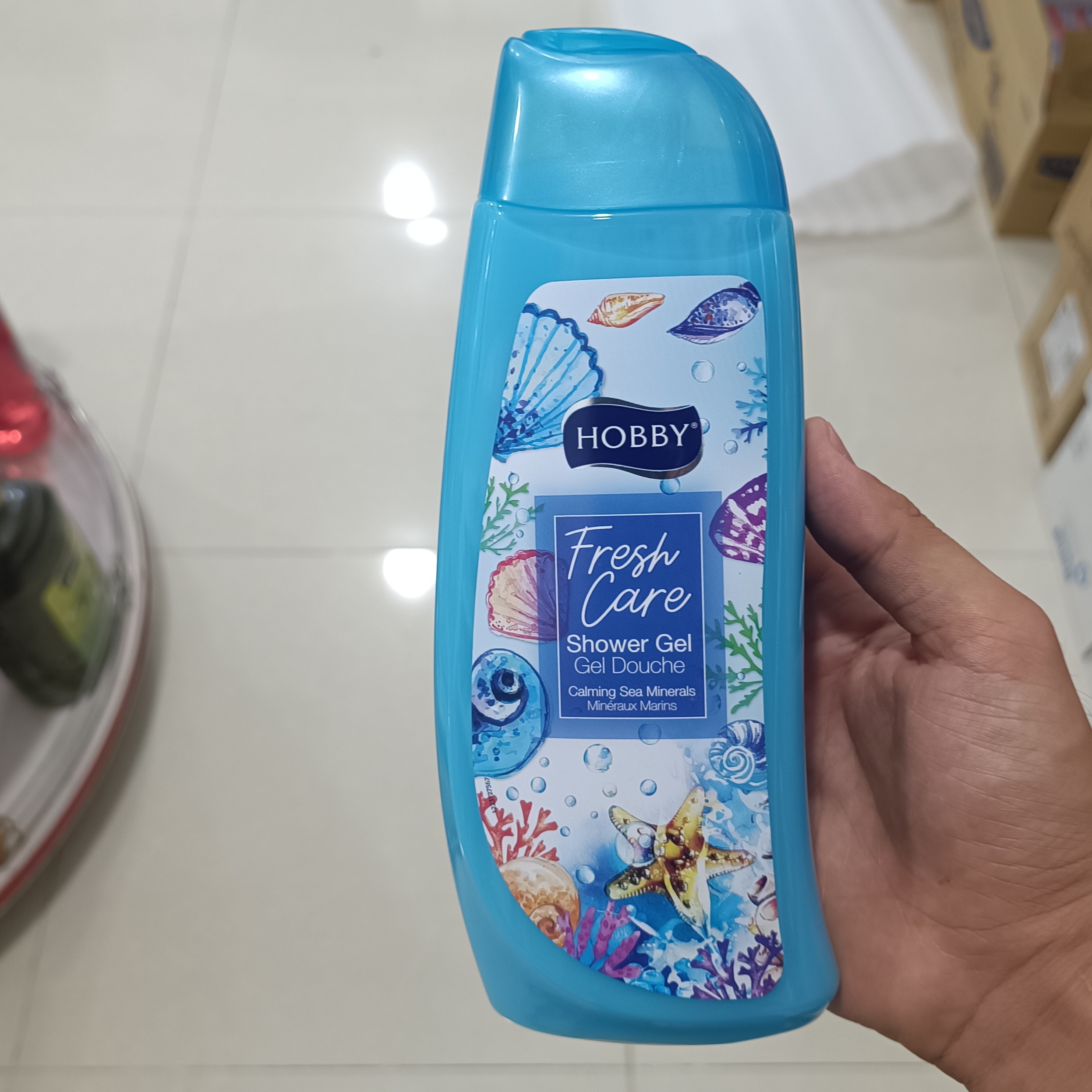 شامپو بدن هوبی عصاره مینرال دریایی حجم 500 میل hobby