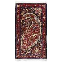 فرش دستباف یک متری سی پرشیا کد 183064