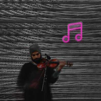 چراغ دیواری نئون دیزاین طرح Chang_PN