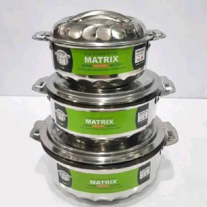 ظروف استیل گرم نگهدارنده ماتریکس