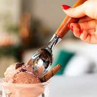 ابزار اسکوپ بستنی مدل دسته چوبی بدیس