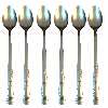 قاشق شربت خوری مدل توپی مجموعه 6 عددی